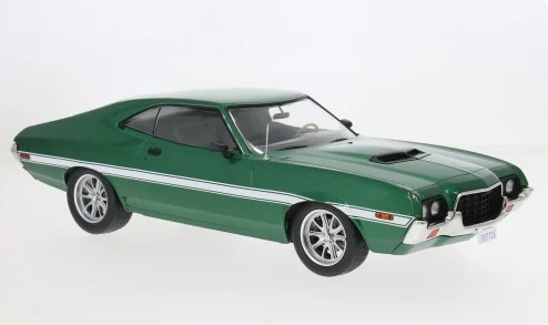 Ford Gran Torino Sport 1972 Groen - 1:18